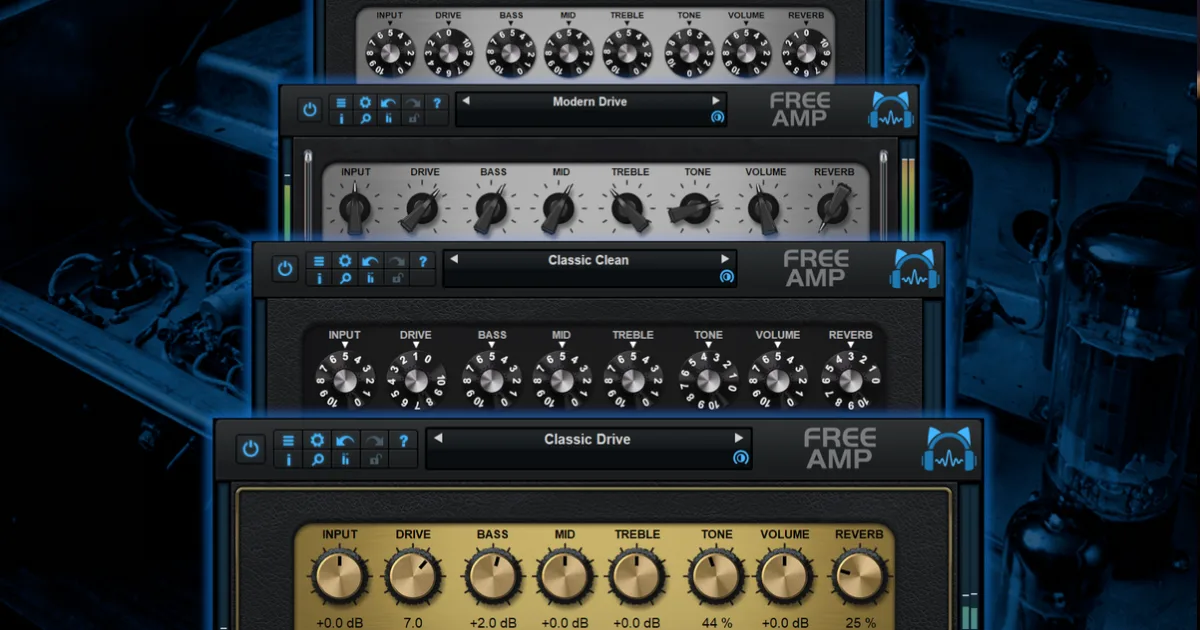 Blue Cat atualiza simulador gratuito de amplificadores e adiciona modelo para baixo