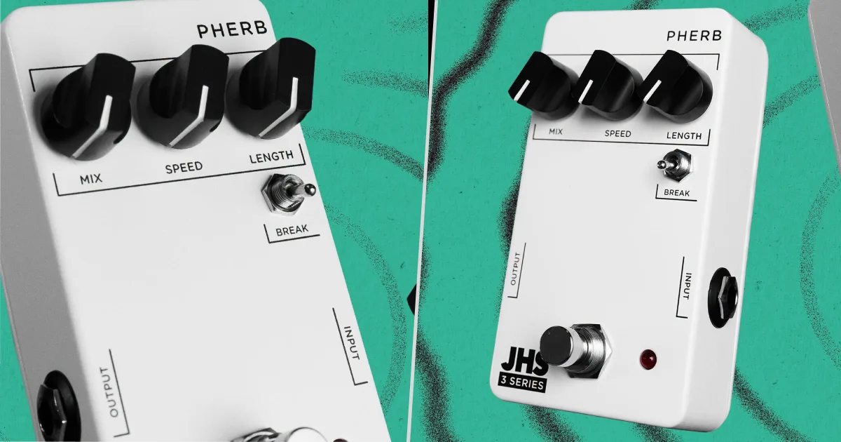 JHS lança pedal que combina reverb com phaser e distorção