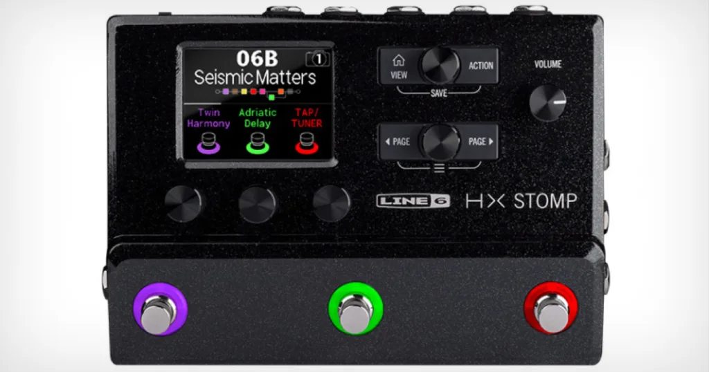 Line 6 HX Stomp ganha suporte experimental a capturas NAM com firmware não oficial Firmware modificado executa capturas NAM no DSP da pedaleira, mas é compatível apenas com o formato A2 Lite e exige cuidados antes da instalação.
